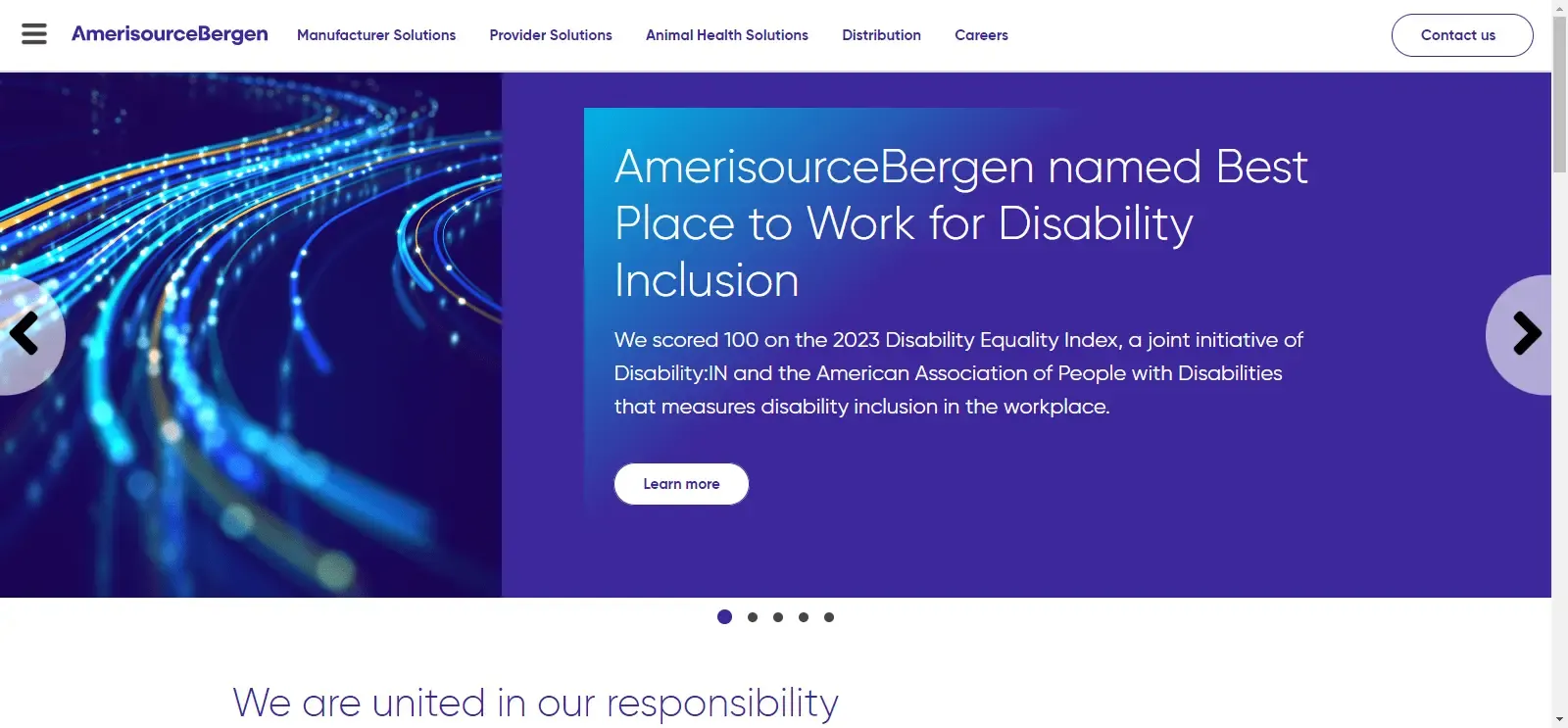 AmerisourceBergen website screenshot